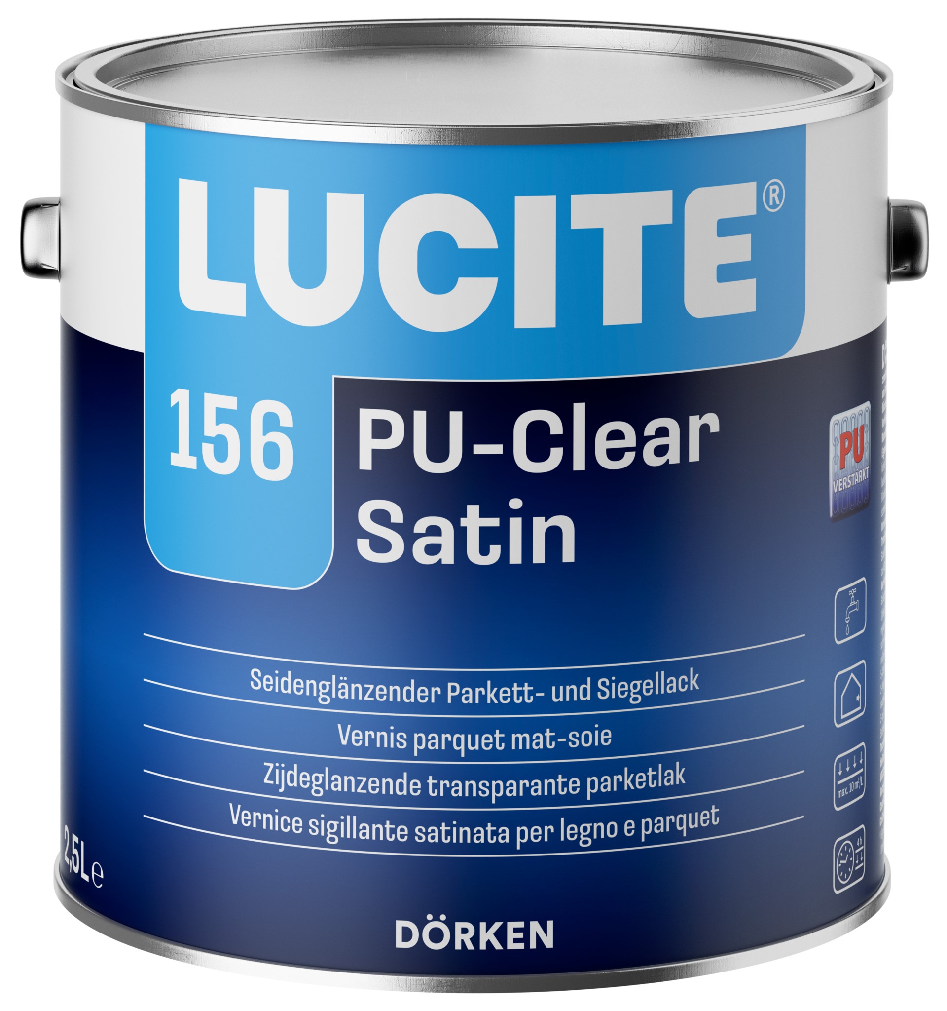 Lucite 156 PU-Clear Satin