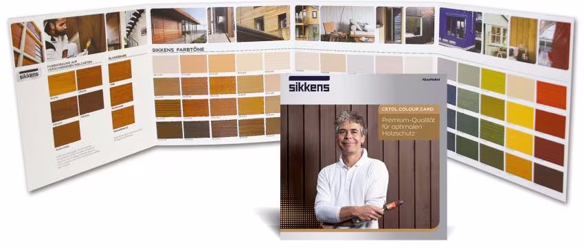 Sikkens Cetol Colour Card