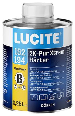 Lucite Verharder 2K-PUR Xtrem 250cc blik