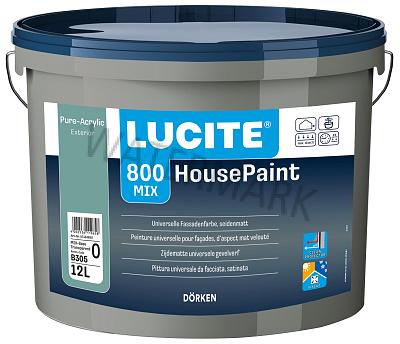 Lucite 800 HousePaint Gevelverf 12 liter
