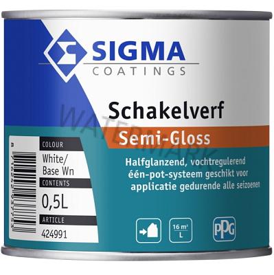 Sigma Schakelverf Semi-Gloss 0.5 liter
